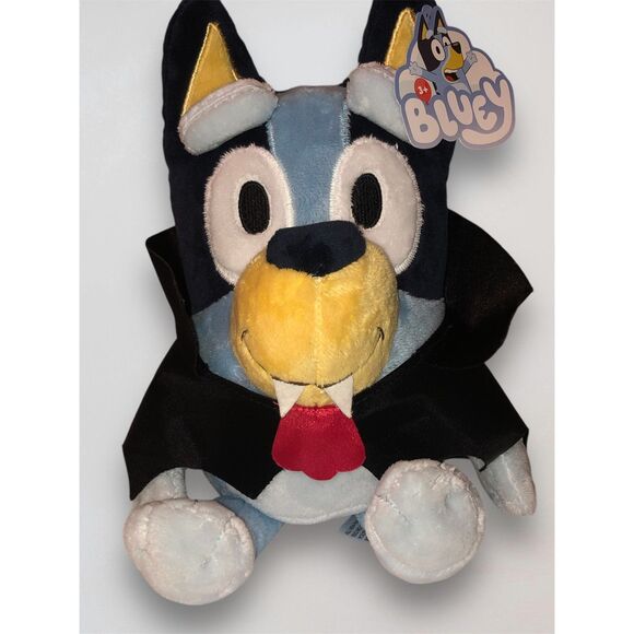 Bluey Vampire Plush Halloween Stuff Animal 12” Inches New 2024 - Picture 9 of 9